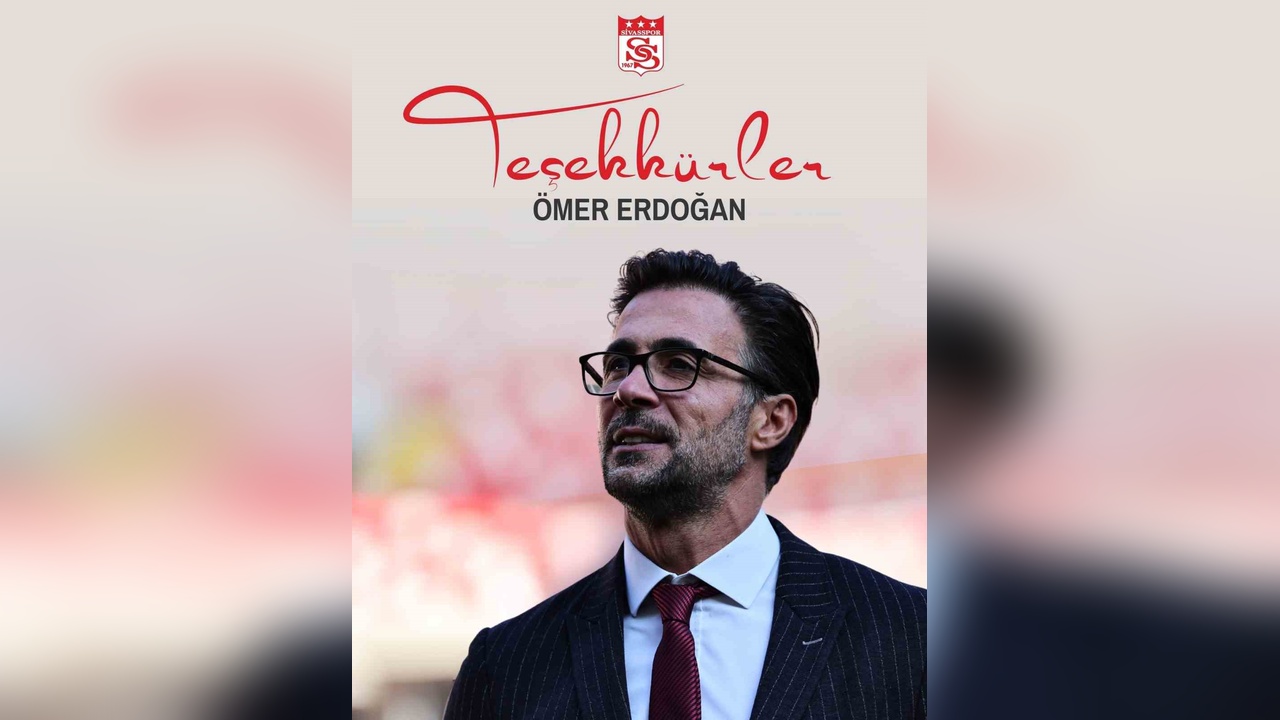 Sivasspor'da Teknik Direktör Ömer Erdoğan ile Yollar Ayrıldı