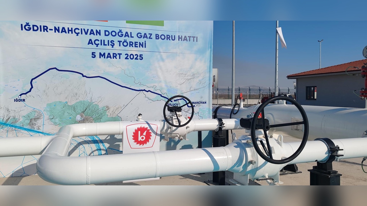 Nahçıvan'a Türkiye'den Doğal Gaz Sevkiyatı Gerçekleşti