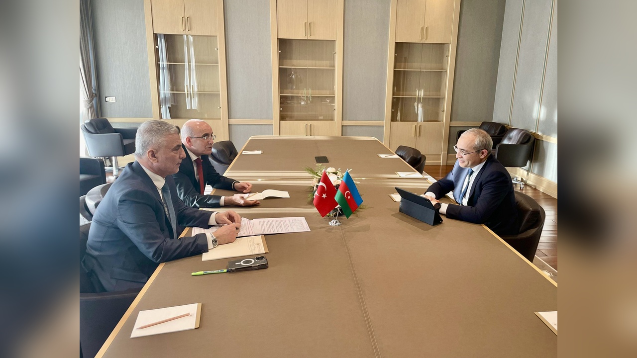 Türkiye ve Azerbaycan Ekonomi Bakanları Bir Araya Geldi