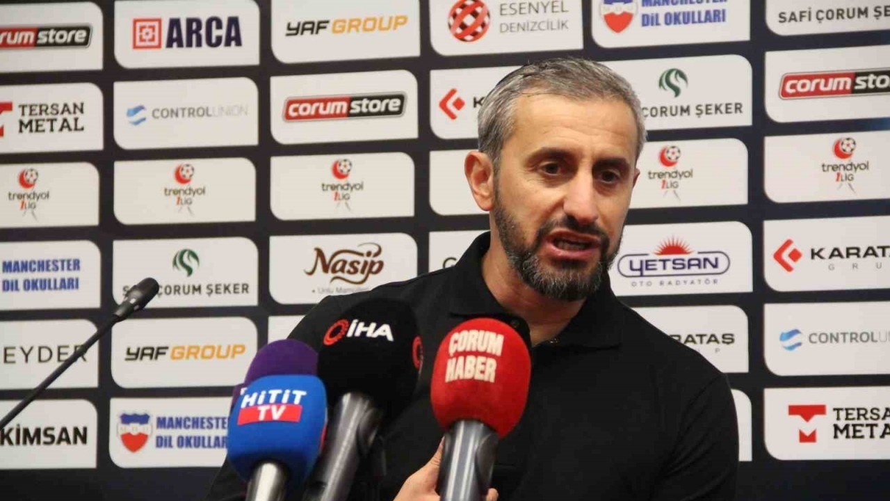 Çorum FK, Teknik Direktör Serkan Özbalta ile Anlaşmayı Sonlandırdı