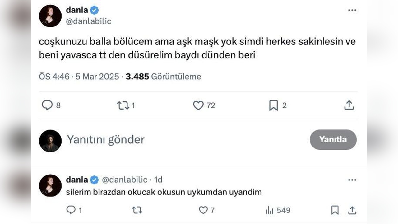 Danla Bilic, Emirhan Topçu ile İlişkisi Hakkında Açıklama Yaptı