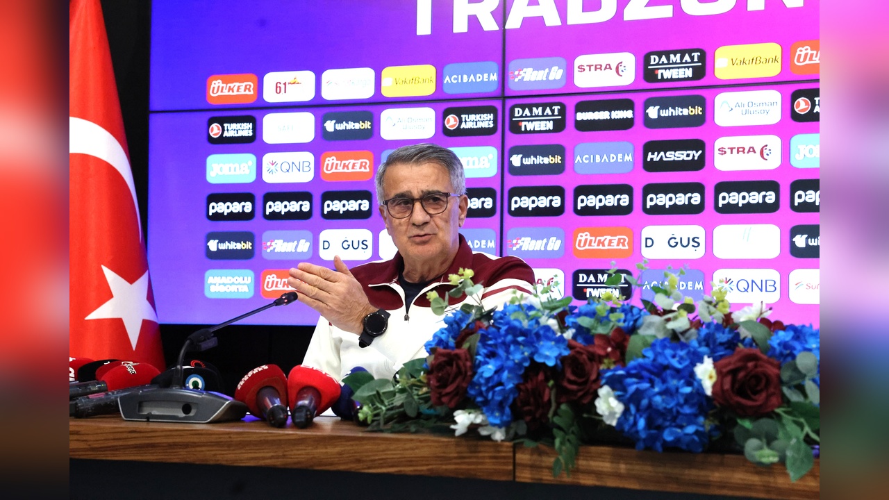 Şenol Güneş, Trabzonspor'un Hedefini Açıkladı