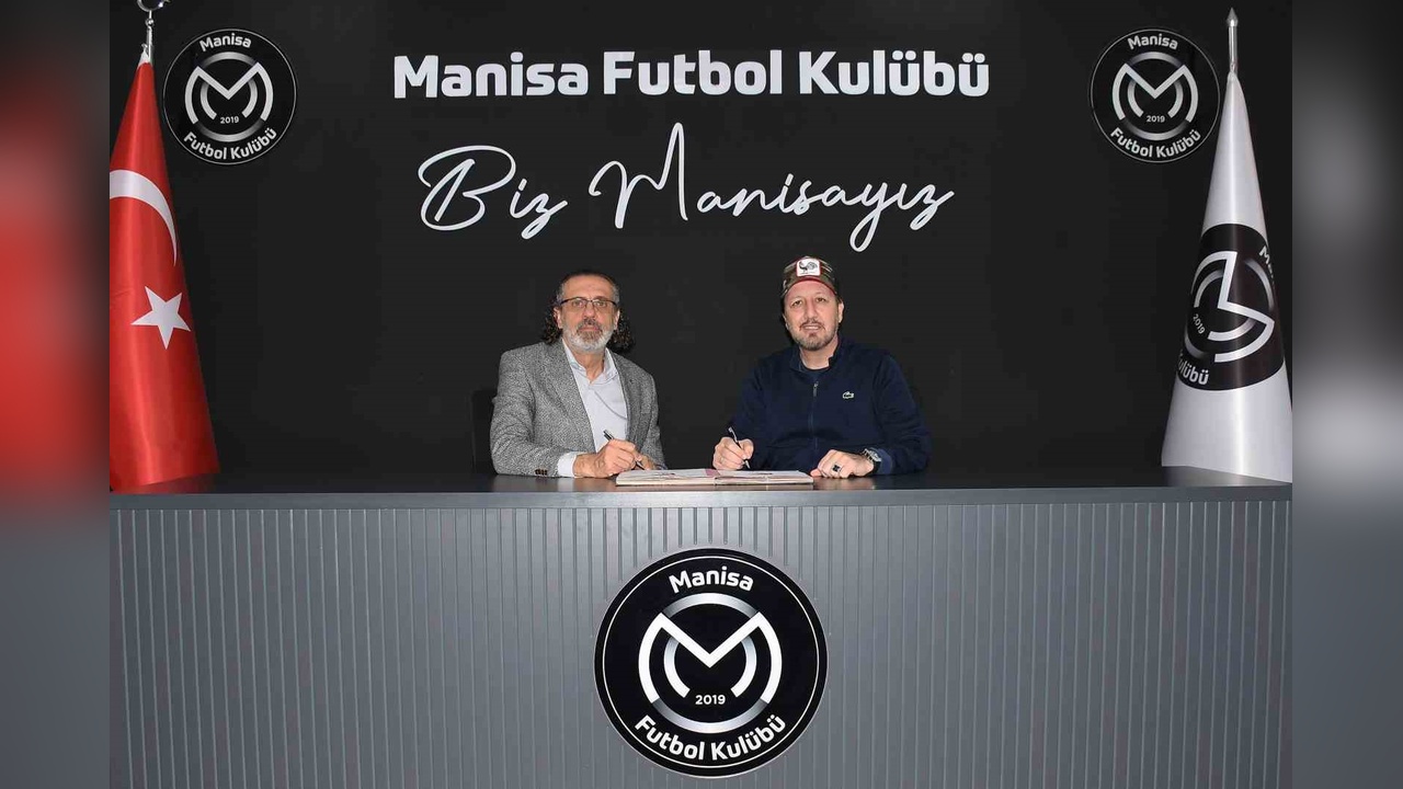 Manisa FK, Teknik Direktör Taner Taşkın ile Sözleşme İmzaladı