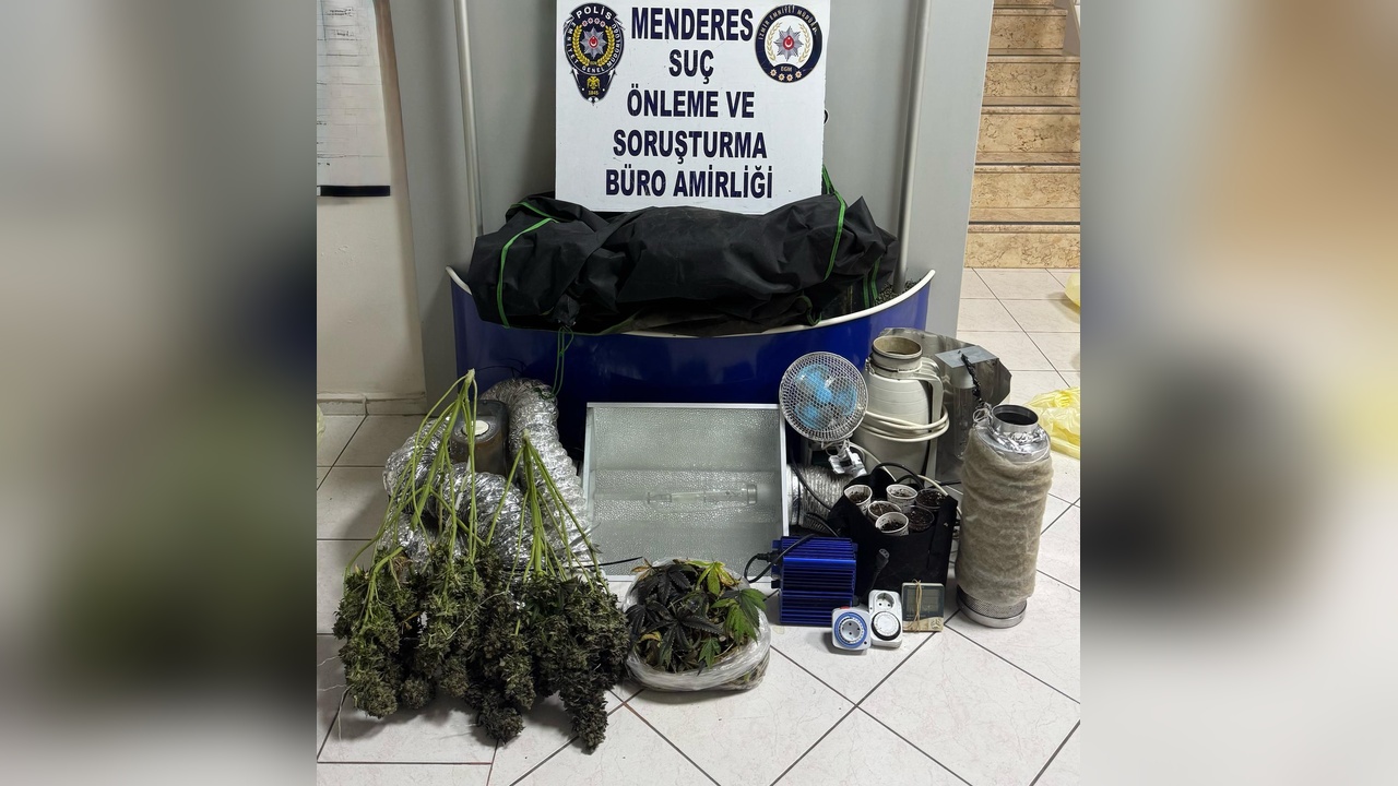 Kapıcı Dairesinde Uyuşturucu Üretimi: İki Şüpheli Gözaltında