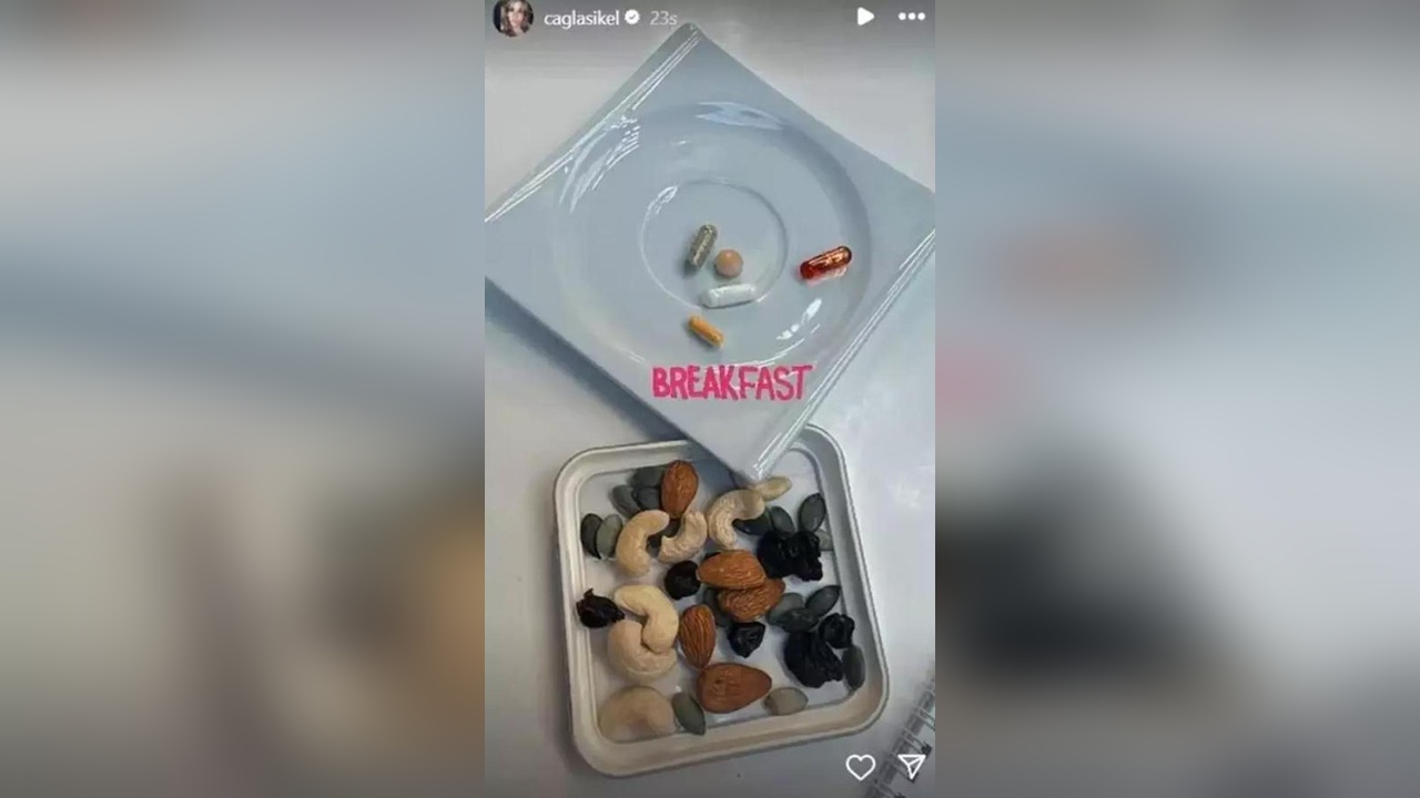 Çağla Şıkel'in Özel Menüsü Gündem Oldu