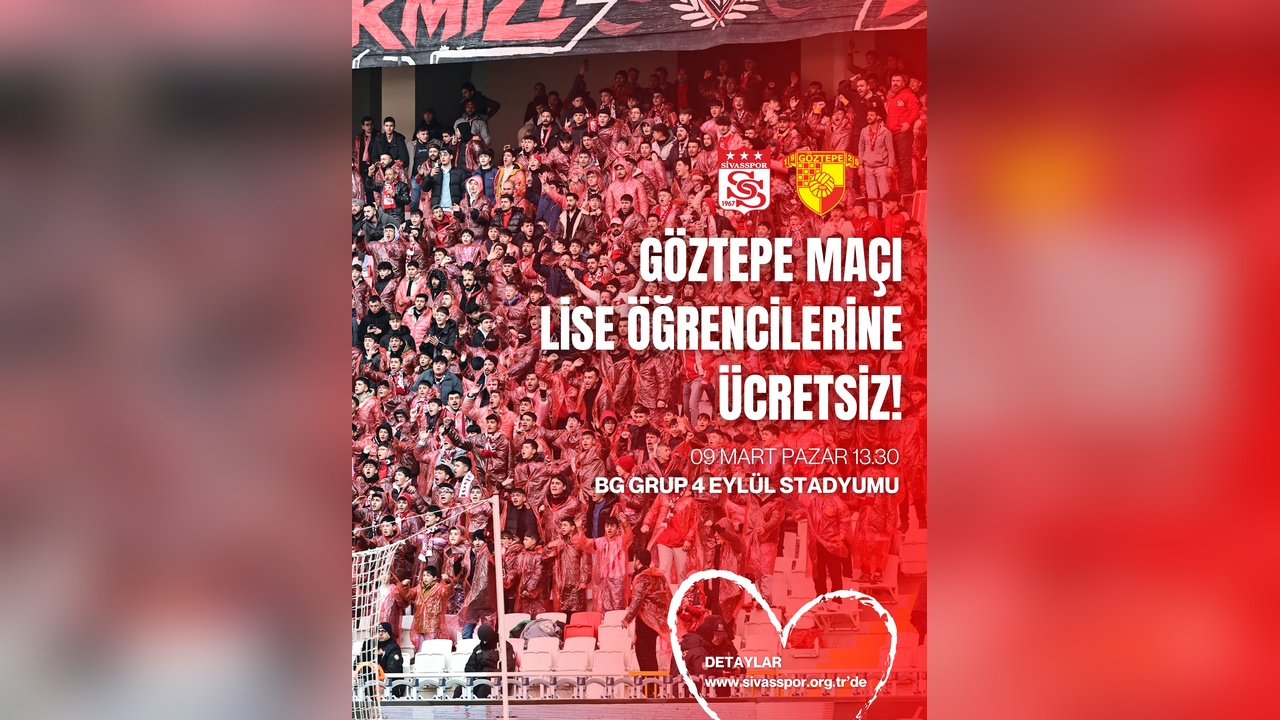 Kadınlar ve Lise Öğrencilerine Ücretsiz Maç İmkanı