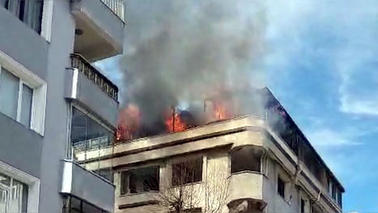 Avcılar'da Boş Binada Yangın Paniği