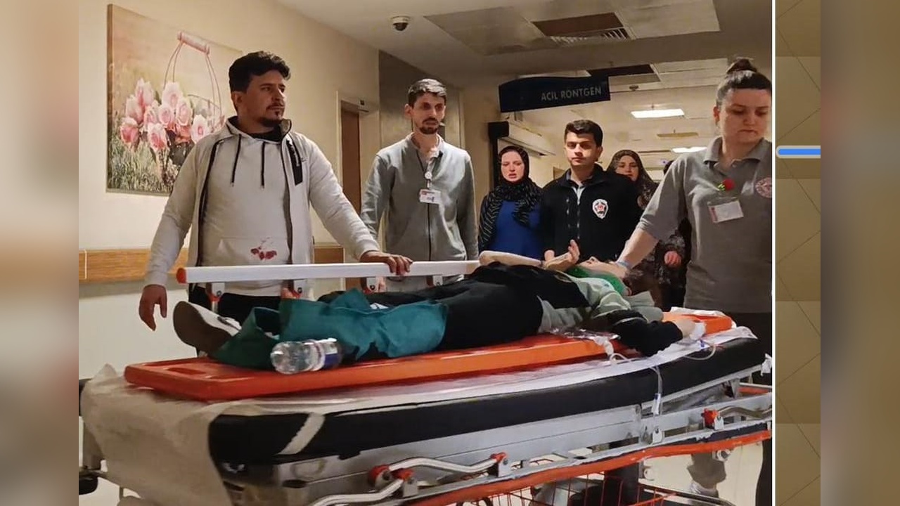Motosiklet Zincirine Ayağı Sıkışan Çocuk Hastaneye Kaldırıldı