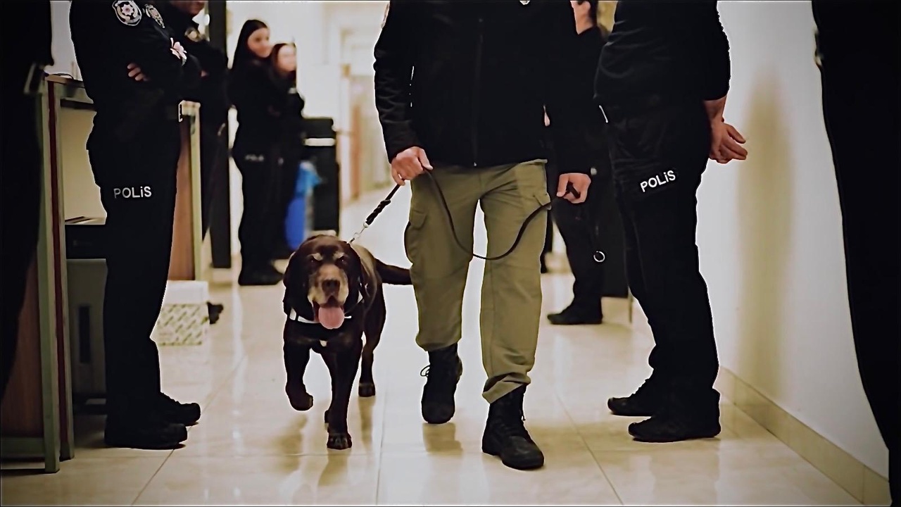 Ankara'nın Narkotik Köpeği Toma Emekliye Ayrıldı