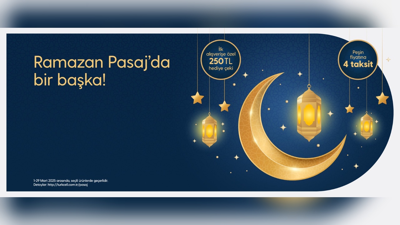 Turkcell Pasaj, Ramazan İçin Özel Kampanya Duyurdu