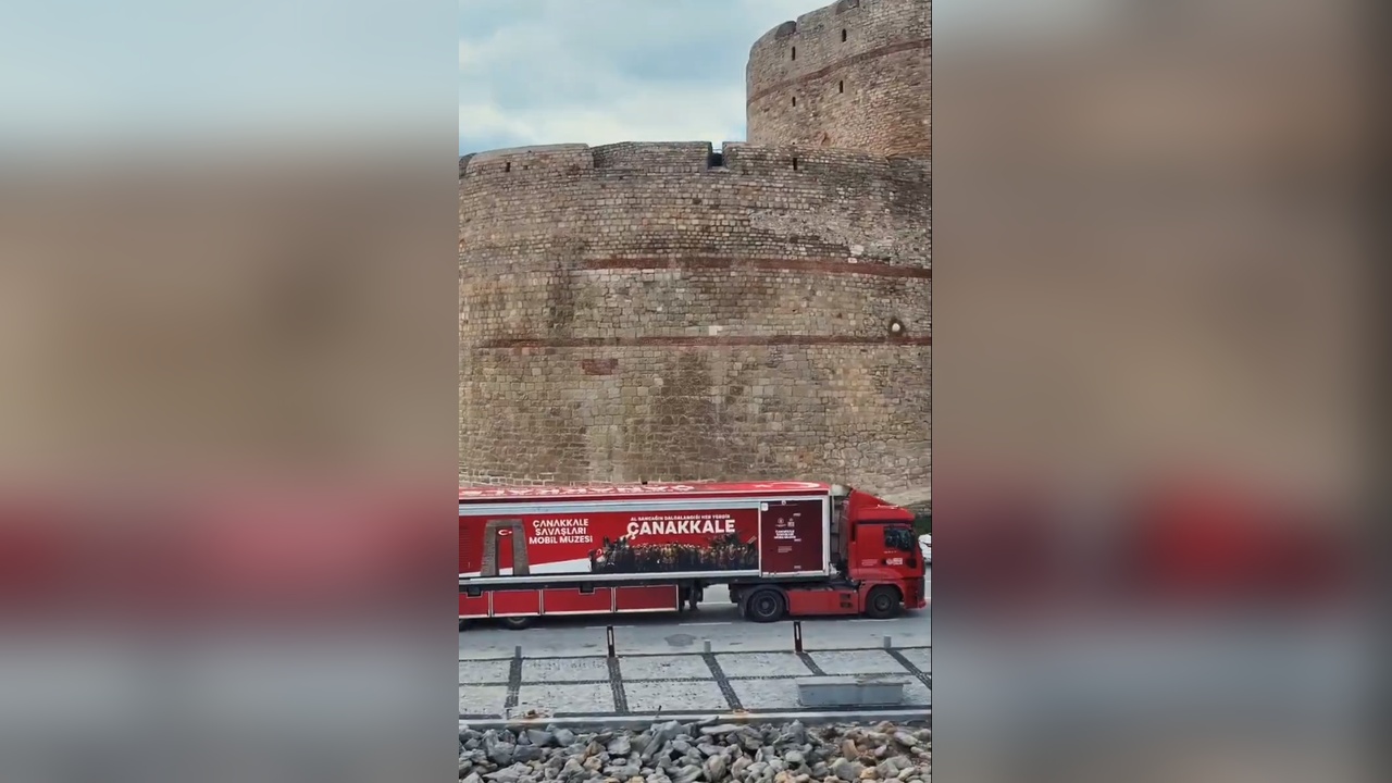 Çanakkale Savaşları Mobil Müzesi Balkanlar'a Açılıyor