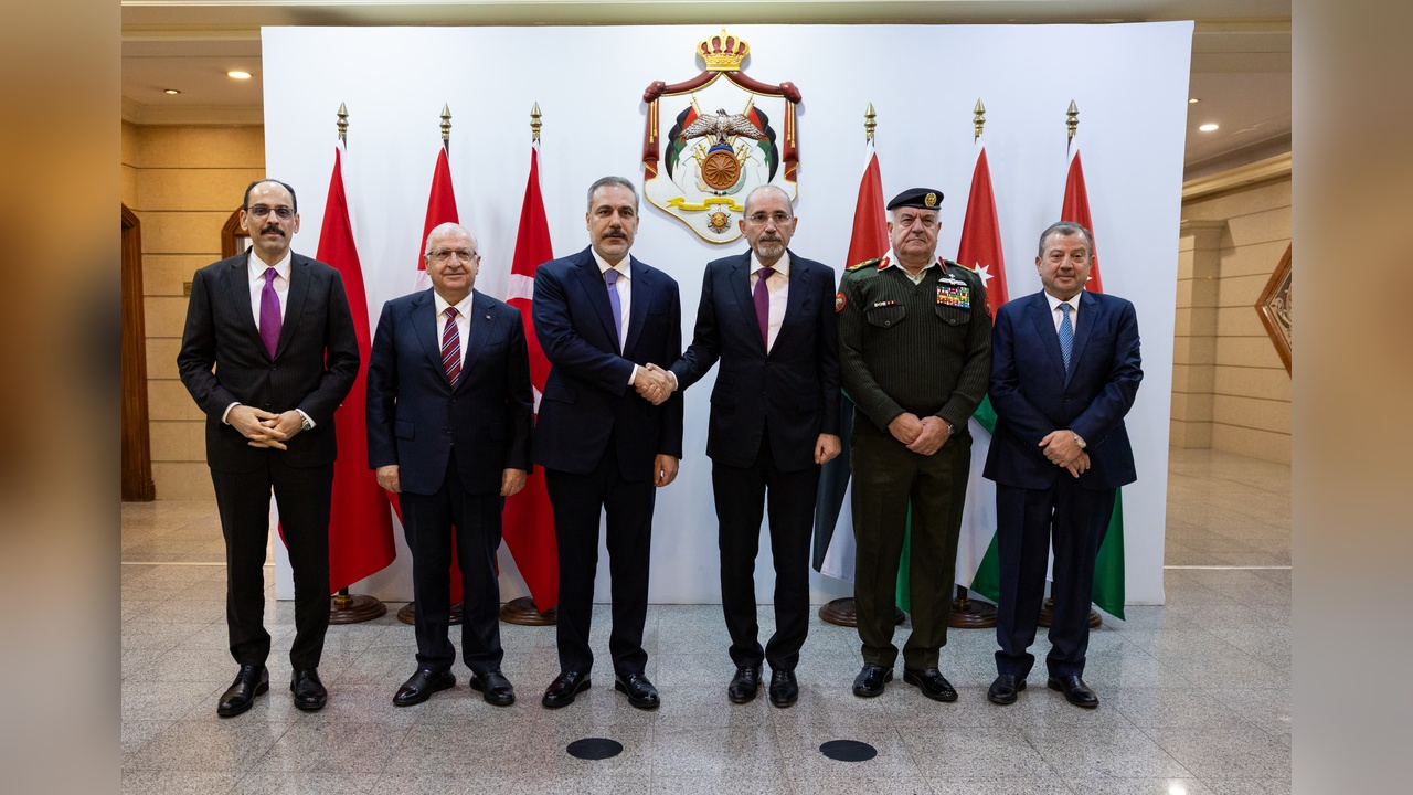 Türkiye-Ürdün 3+3 Toplantısı'nda Üst Düzey Temaslar