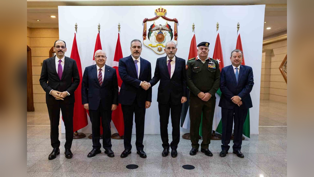 Türkiye-Ürdün 3+3 Toplantısı'nda Üst Düzey Temaslar