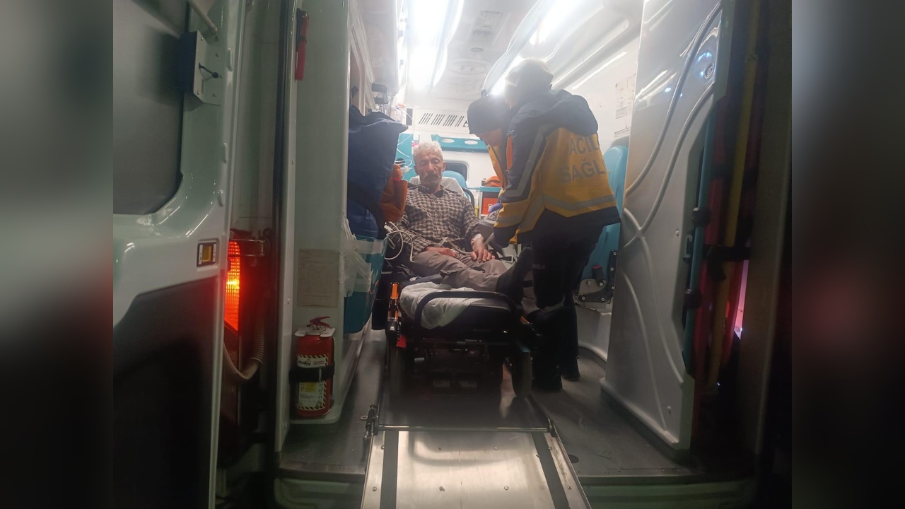 Kapanan Yol, Kalp Hastasını 4 Saatte Hastaneye Ulaştırdı