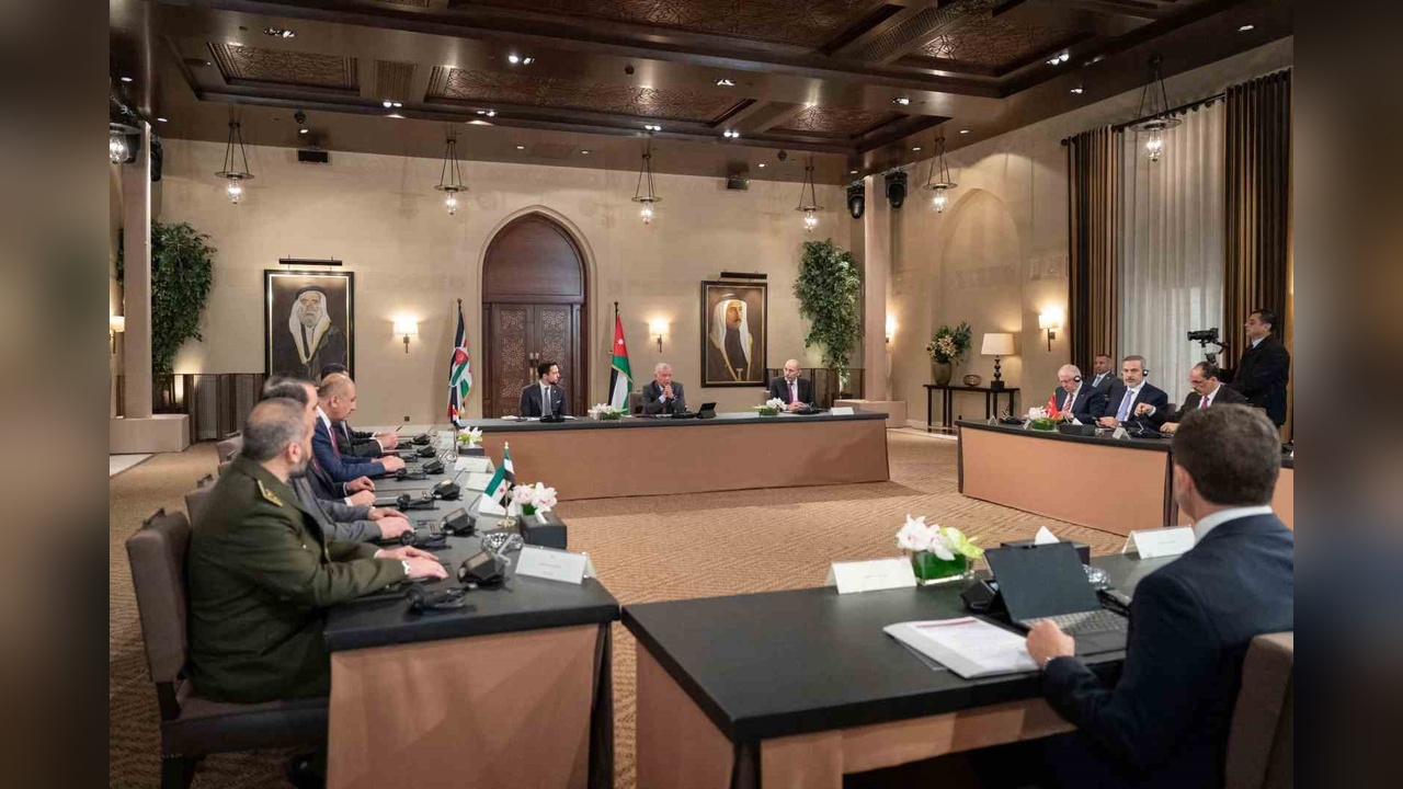 Ürdün Kralı II. Abdullah, Türk Bakanları Kabul Etti