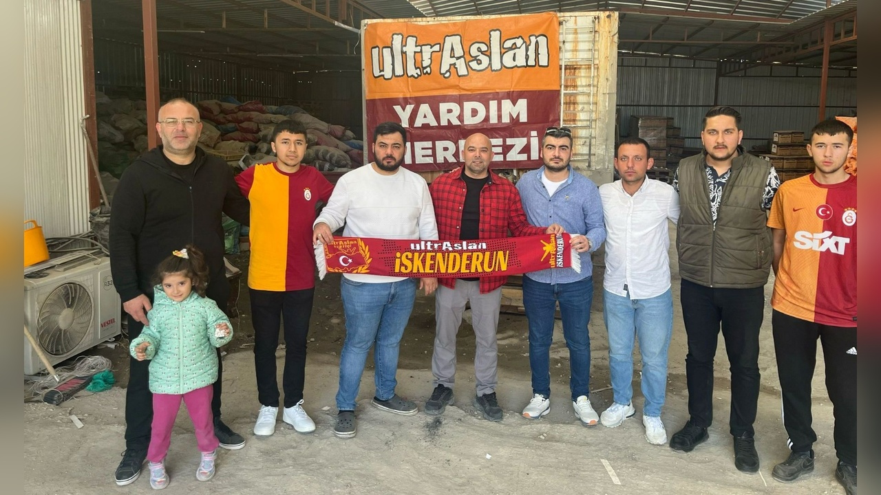 Ultraslan Hatay'dan Depremzedelere Yardım Eli