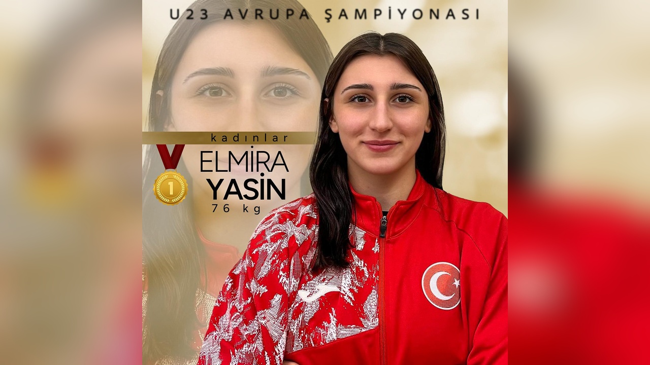 Elmira Yasin, U23 Avrupa Güreş Şampiyonası'nda Altın Madalya Kazandı