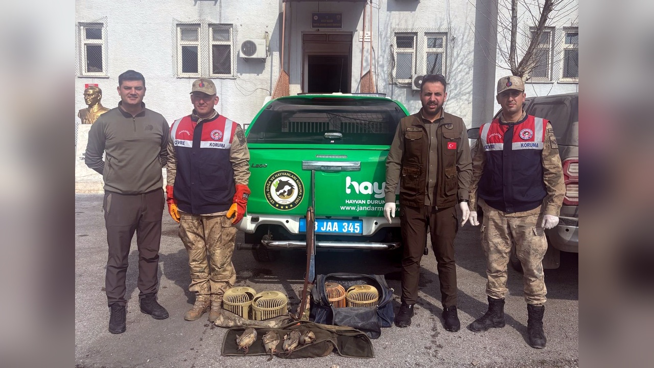 Bitlis'te Kaçak Keklik Avına Cezalar Kesildi