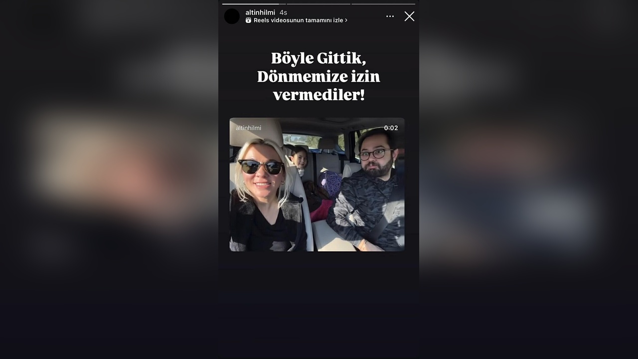 Bolu'ya Giden Anne-Kızın Yangın Anı Görüntüleri Yayınlandı