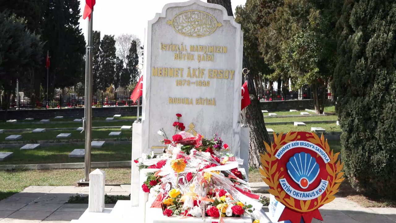 Mehmet Akif Ersoy, Mezarı Başında Anıldı