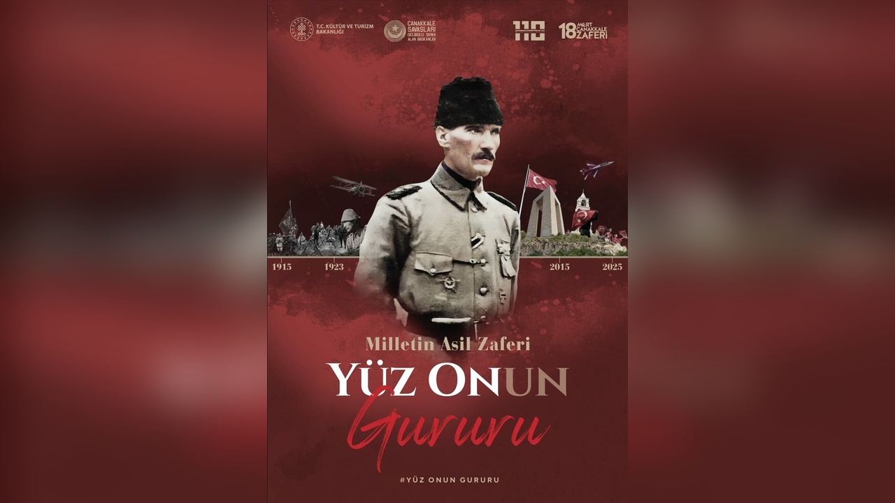 Çanakkale Deniz Zaferi'nin 110. Yılı 'Yüz Onun' Temasıyla Anılacak