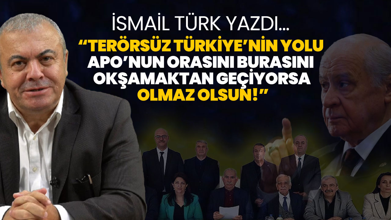 İsmail Türk yazdı... Bu nasıl üslup?