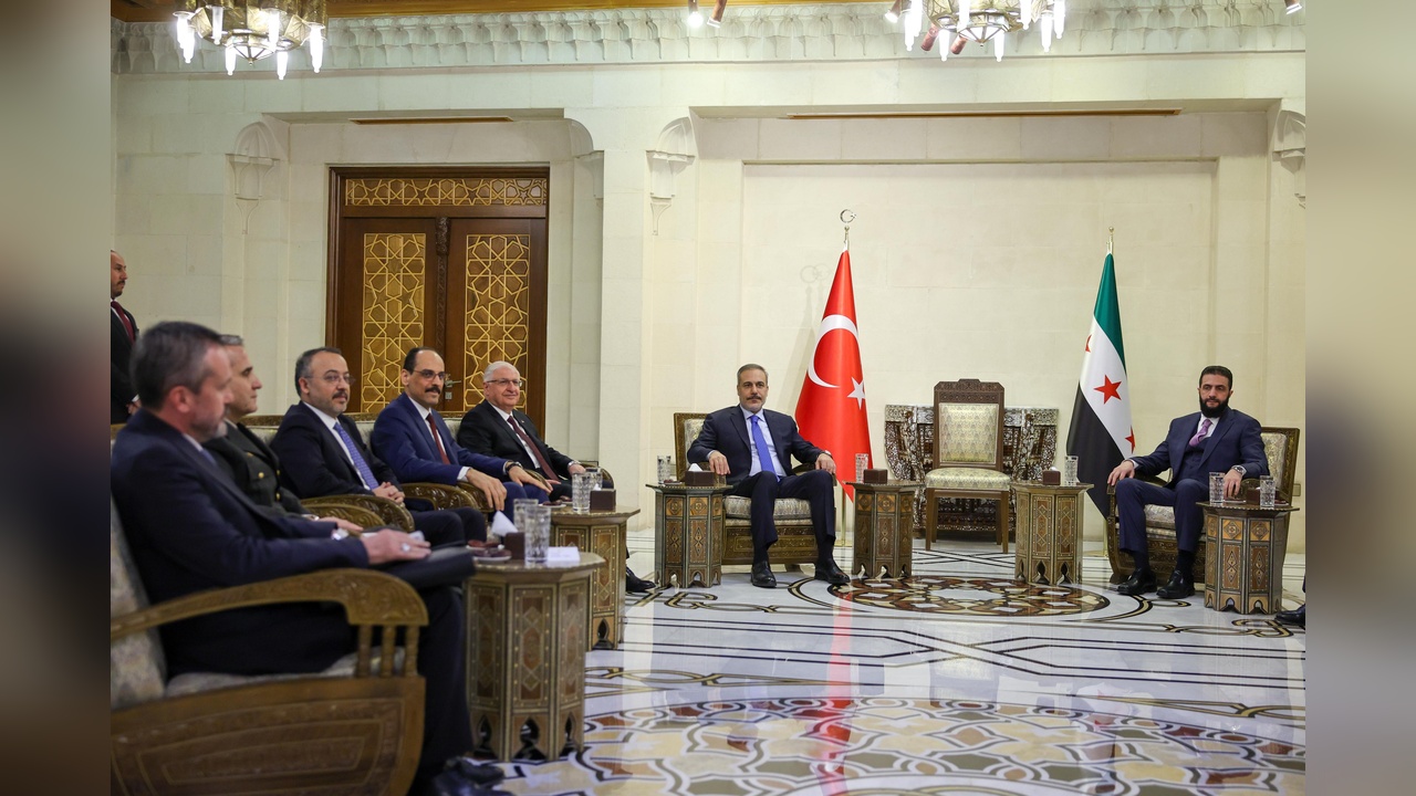 Fidan, Güler ve Kalın Suriye'de Temaslarda Bulundu