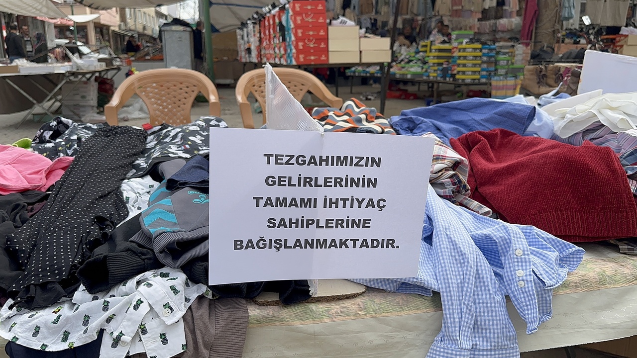 İhtiyaç Sahiplerine Destek İçin 'İyilik Tezgahı' Kuruldu
