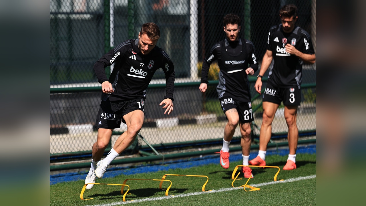 Beşiktaş, Konyaspor ile karşılaşmaya hazırlanıyor