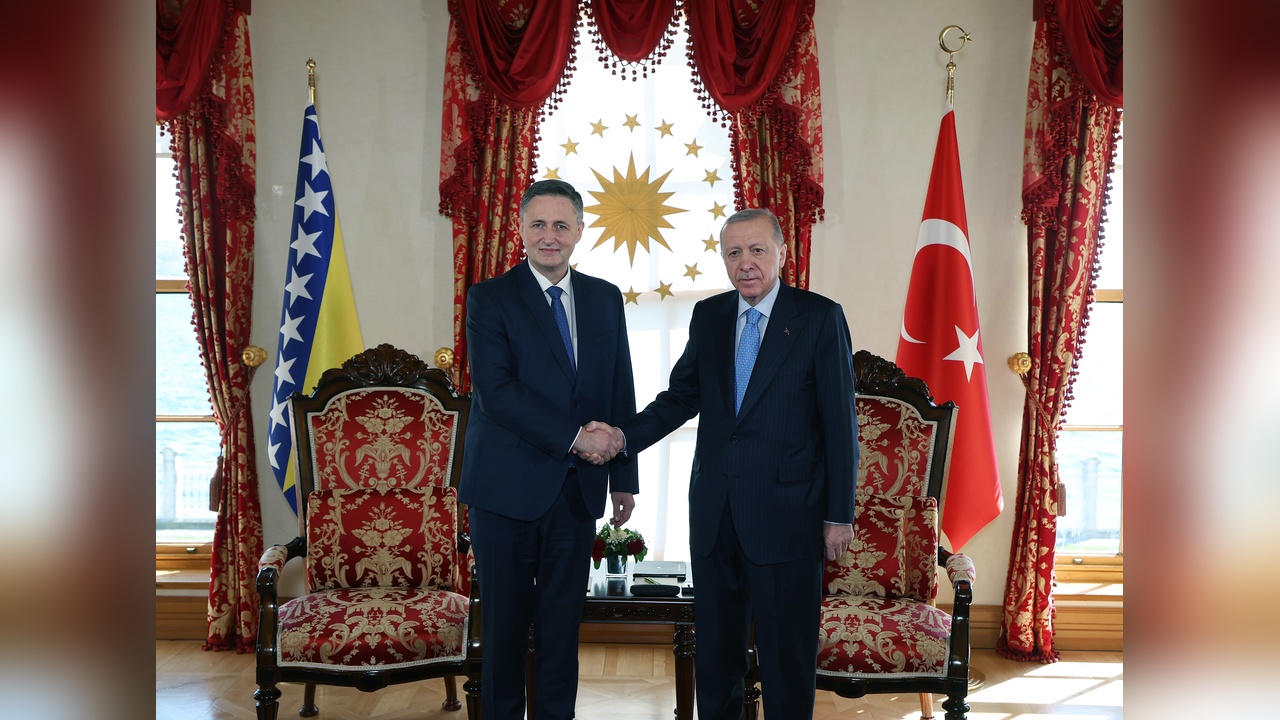 Cumhurbaşkanı Erdoğan, Bosna Hersekli Lideri Kabul Etti