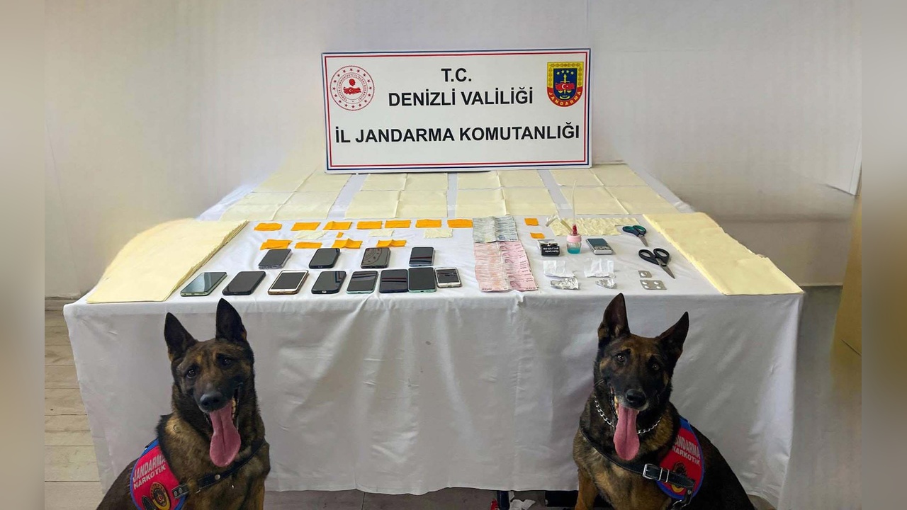Denizli'de Uyuşturucu Operasyonu: 517 Bin 800 Kullanım Miktarı Ele Geçirildi