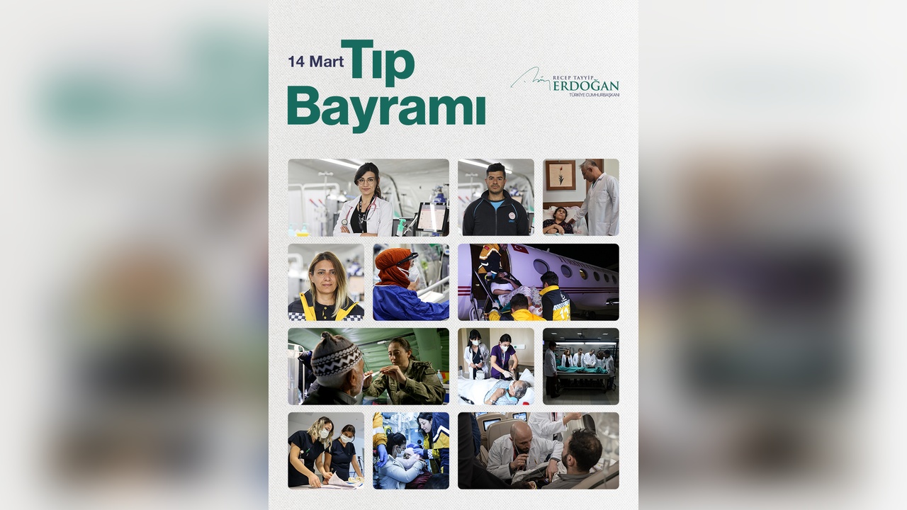 Cumhurbaşkanı Erdoğan, Tıp Bayramı'nda Sağlık Çalışanlarını Unutmadı