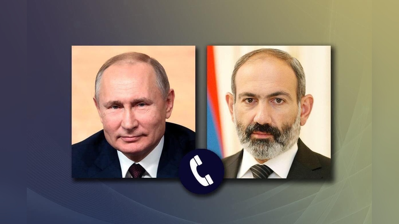 Putin ve Paşinyan Barış Anlaşması Üzerine Görüşme Gerçekleştirdi