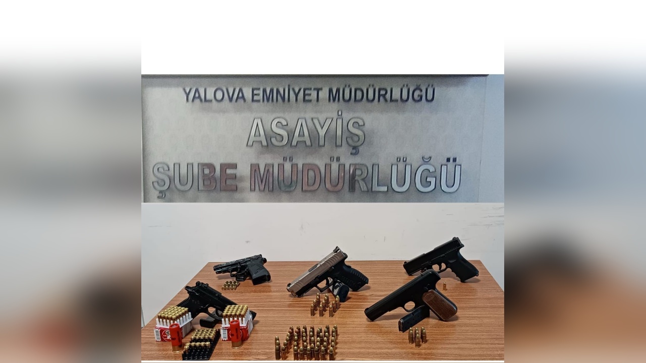 Yalova'da Ruhsatsız Silah Operasyonu: 12 Kişi Gözaltında