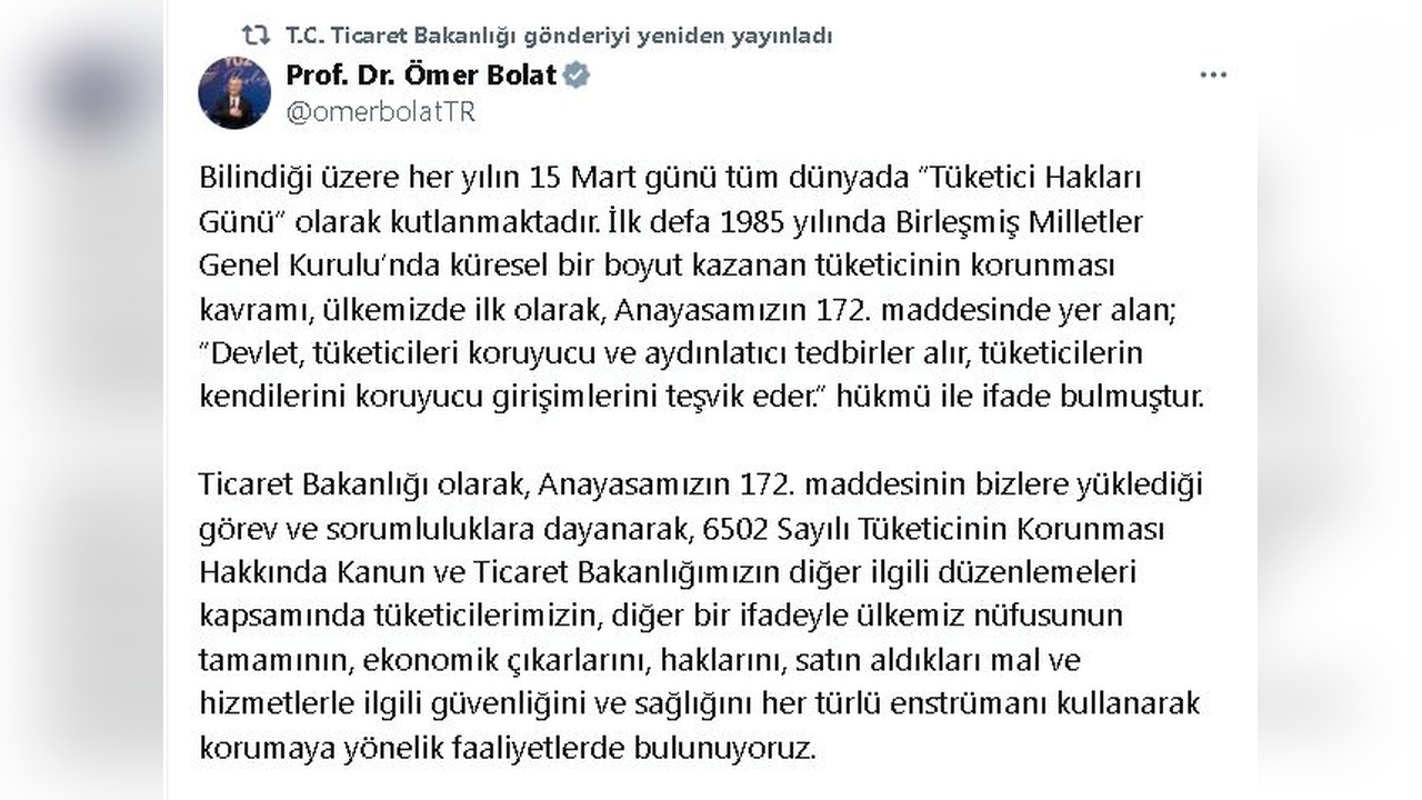 Sözleşme Denetimlerinde Tüketicilere 71,1 Milyon TL Ceza Uygulandı