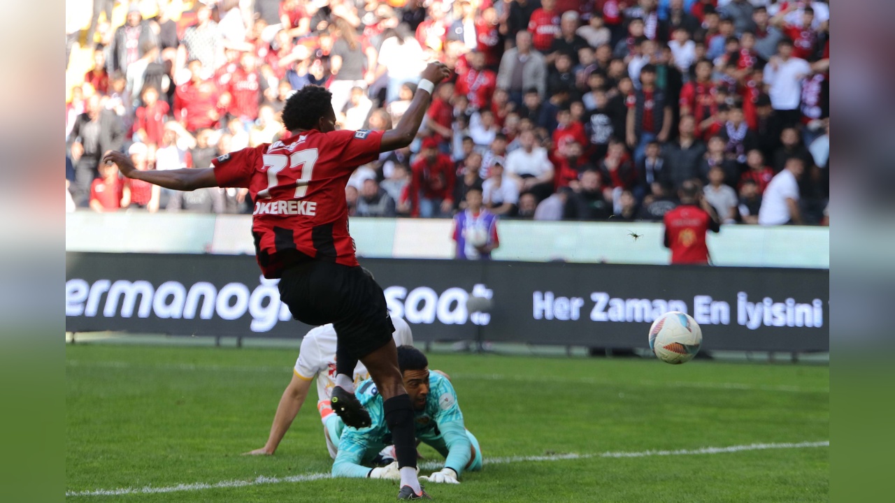 Gaziantep FK, Kayserispor'u 1-0 Mağlup Etti