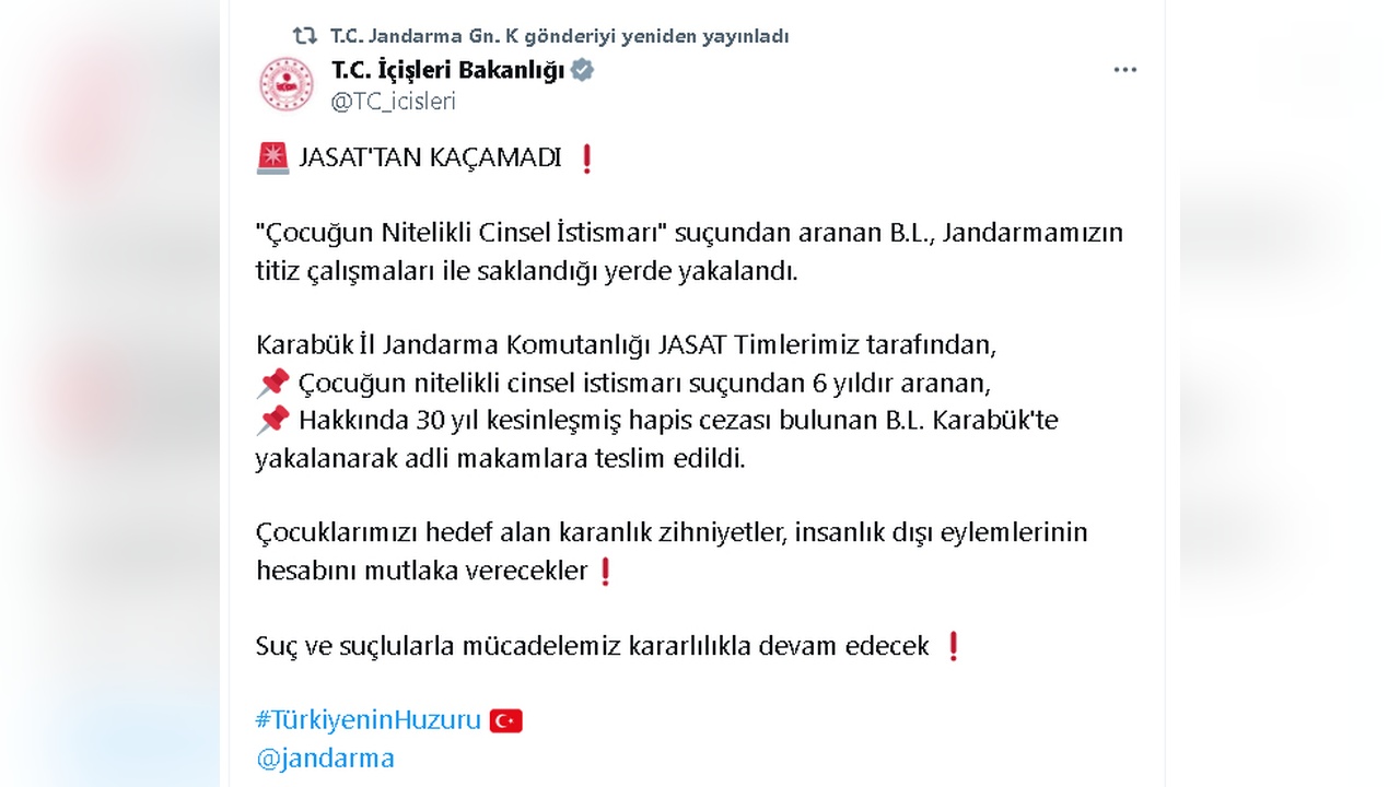 6 Yıldır Aranan Çocuk İstismarı Suçlusu Yakalandı