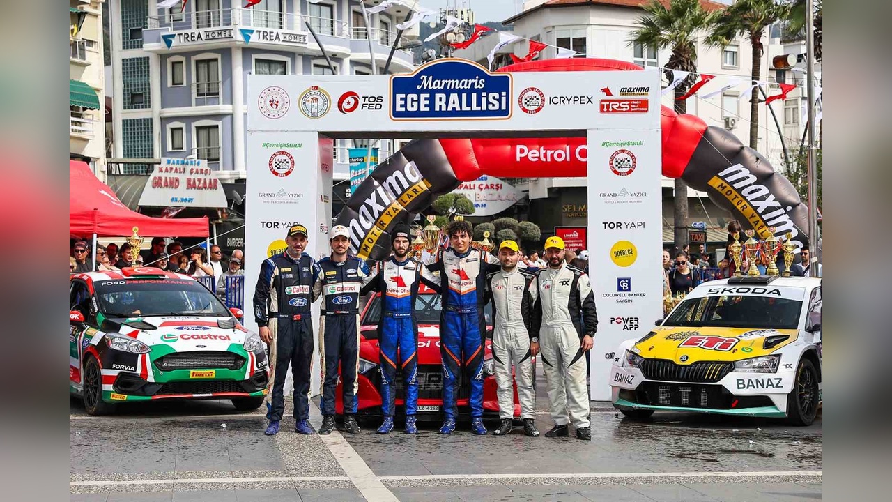 Marmaris Ege Rallisi'nde Ödüller Sahiplerini Buldu