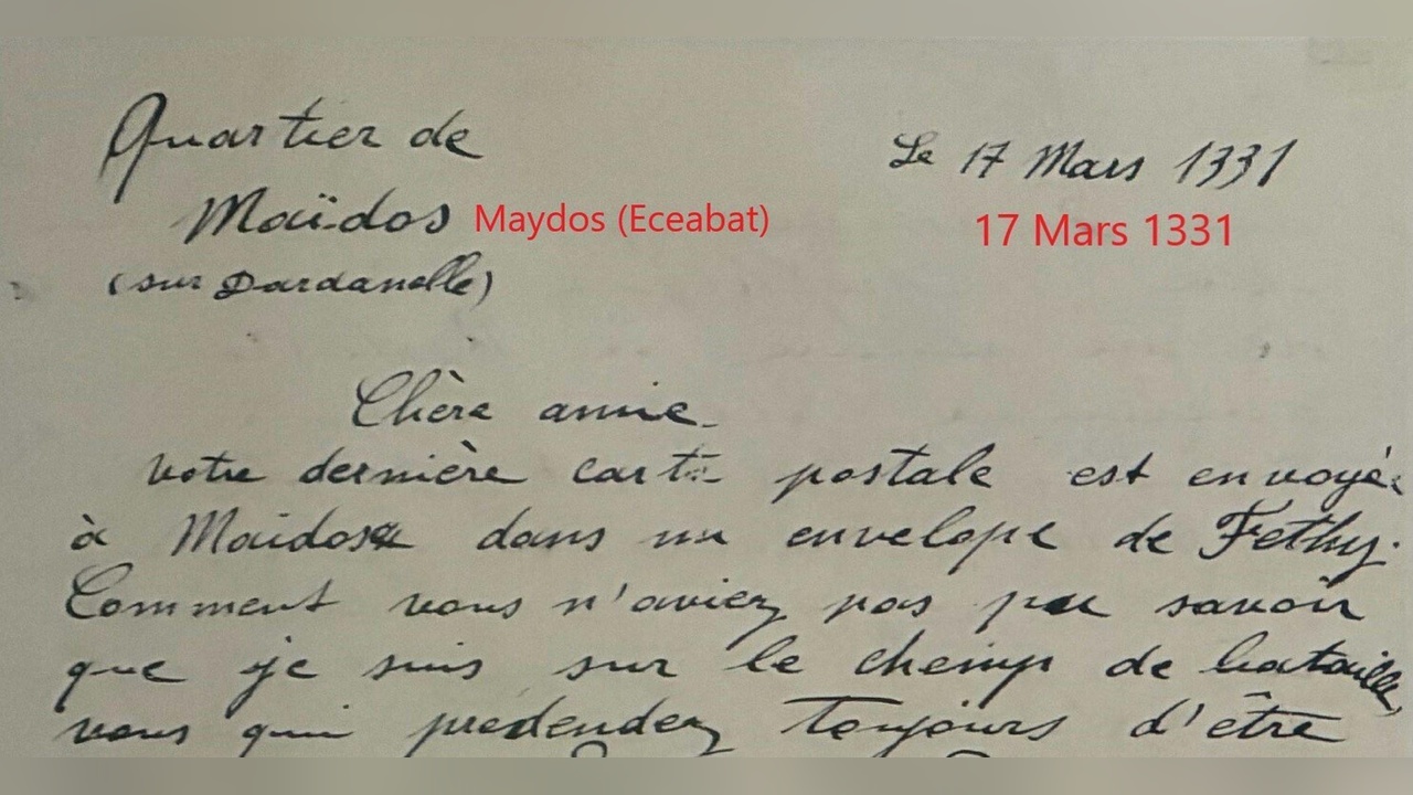 Atatürk'ün 18 Mart Mektubu Gün Yüzüne Çıktı
