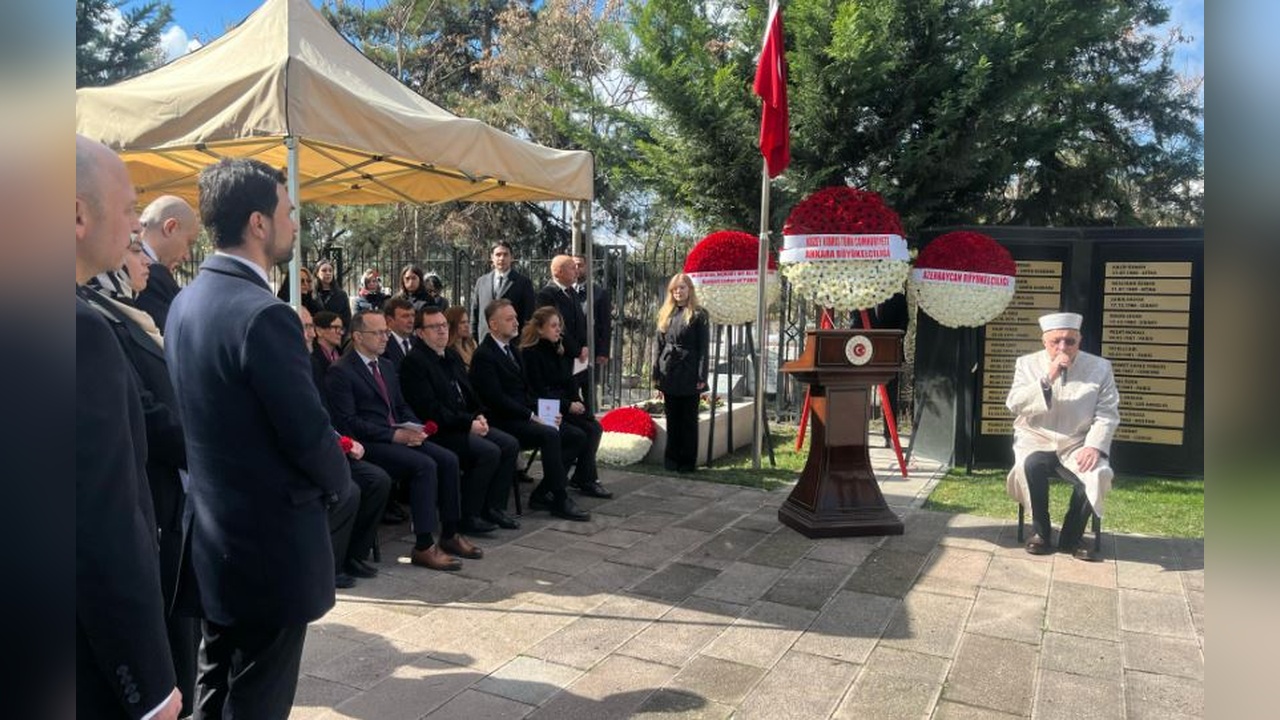 Şehit Diplomatlar Ankara'da Anıldı