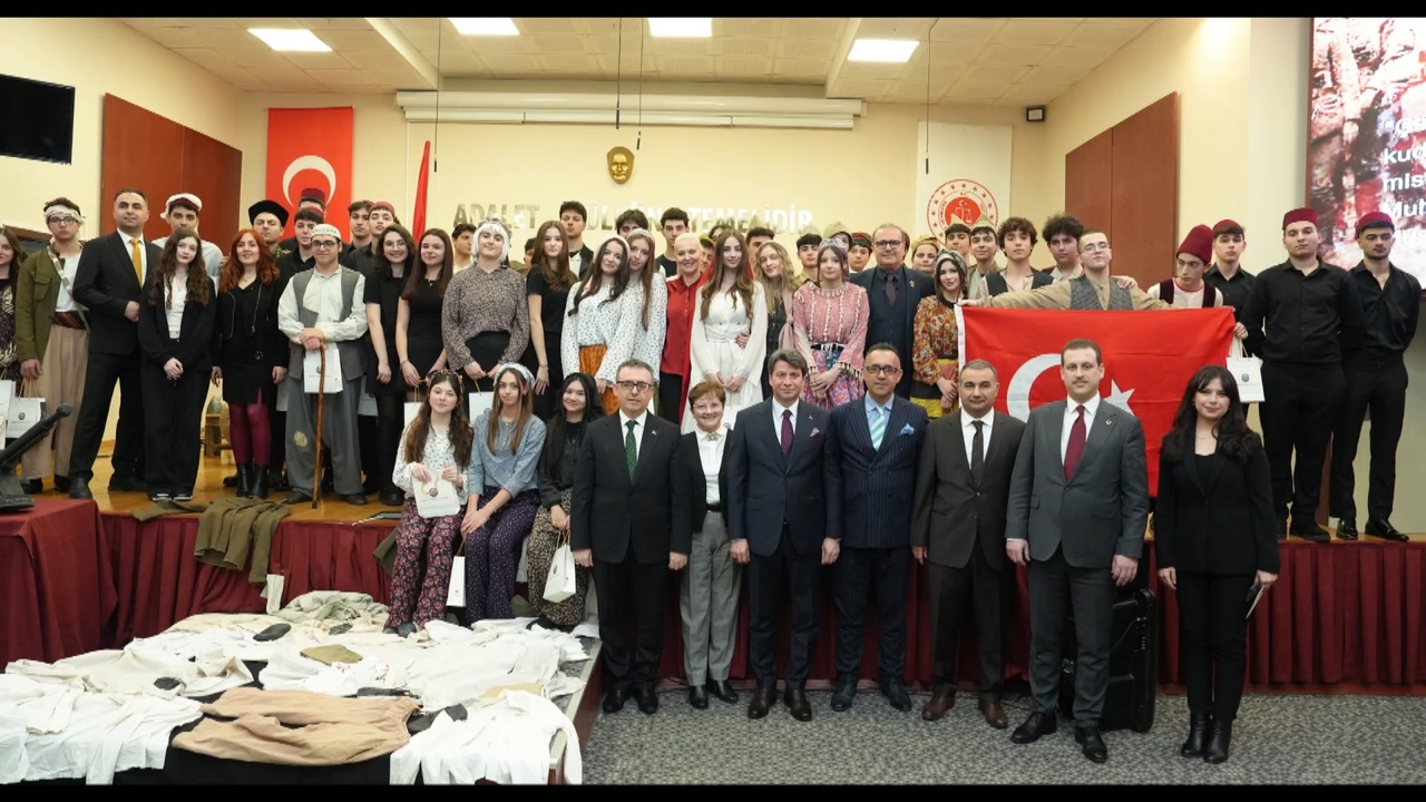 Bakırköy Adliyesi'nde Çanakkale Zaferi Anma Töreni Düzenlendi