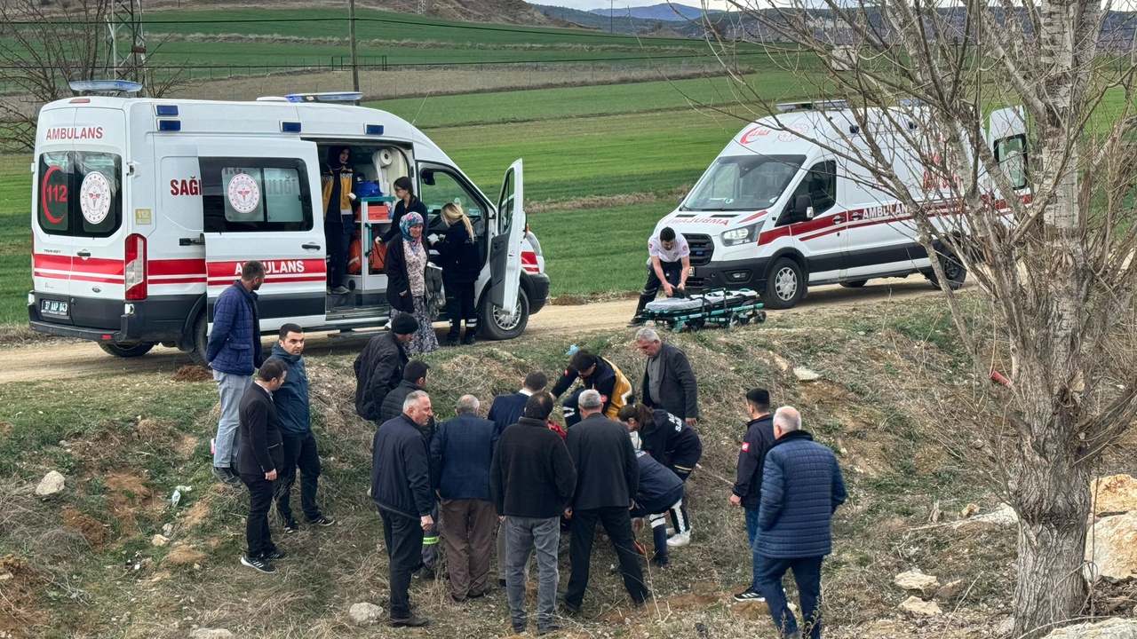 Kastamonu'da Takla Atan Araçta İki Kişi Yaralandı