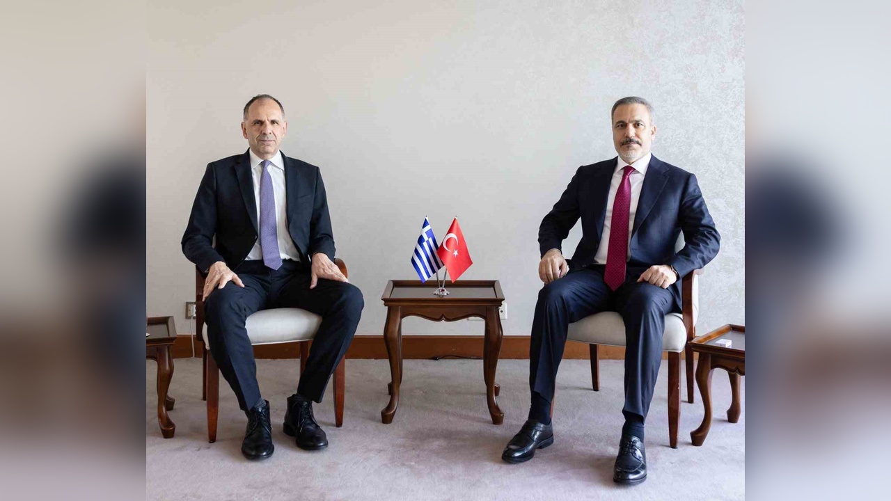 Fidan ve Gerapetritis, İkili İlişkileri Görüşmek Üzere Toplandı