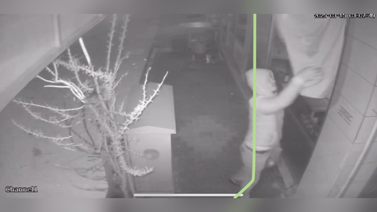 Türk Bayrağına Saldırı Anı Kameralara Yansıdı