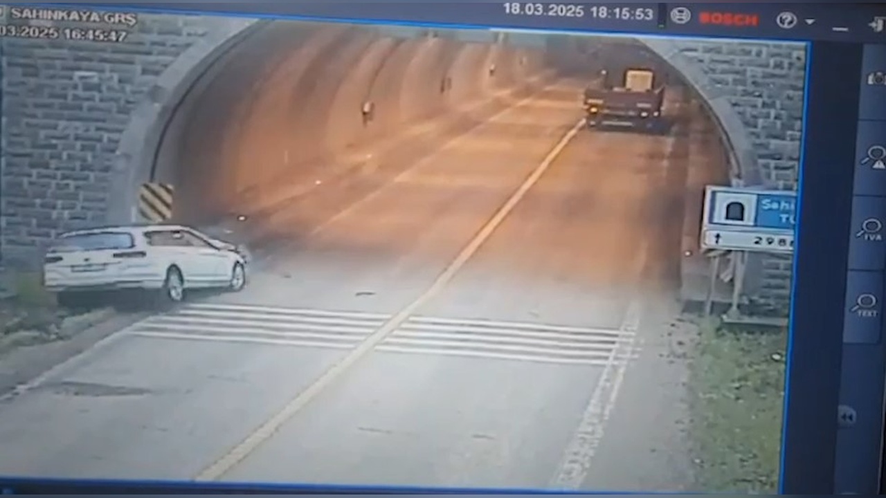 Tünel Girişinde Trafik Kazası: 1 Kişi Hayatını Kaybetti, 2 Yaralı