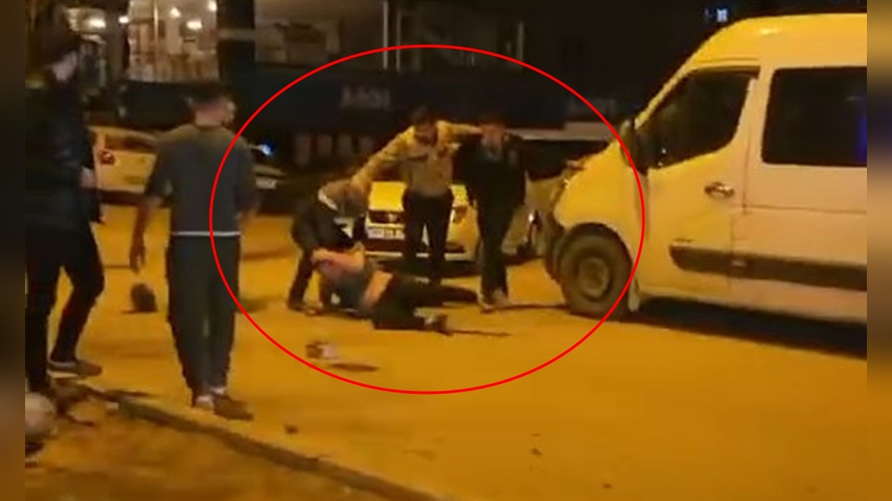 Mardin'de Sokakta Darp Olayı Kameralara Yansıdı