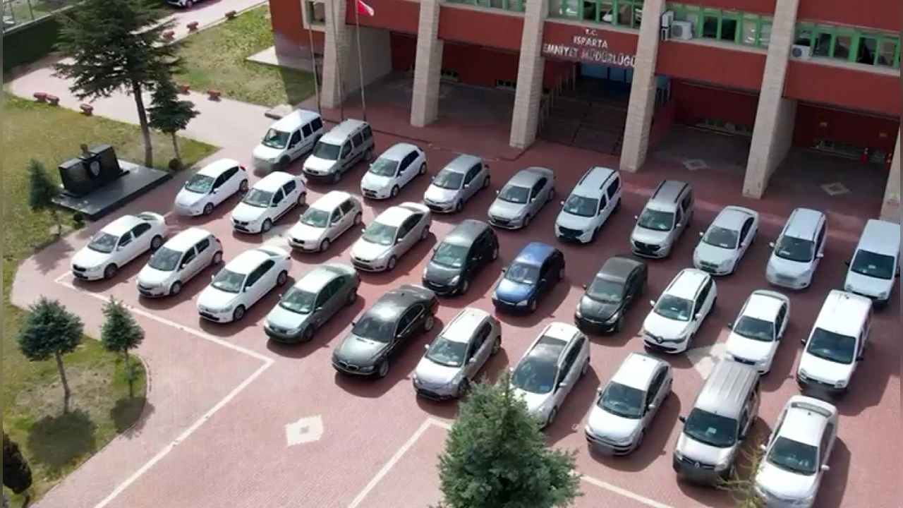 Isparta'da 14 Milyon Liralık Change Araç Operasyonu Gerçekleştirildi