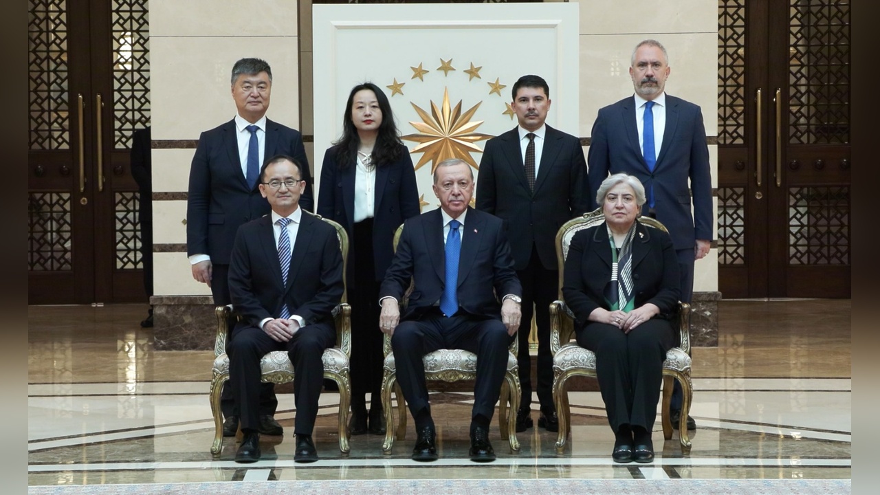 Büyükelçilerden Erdoğan'a Güven Mektubu İletildi