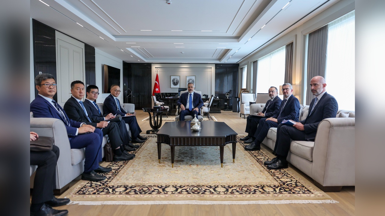 Bakan Fidan, Çinli Mevkidaşını Ağırladı