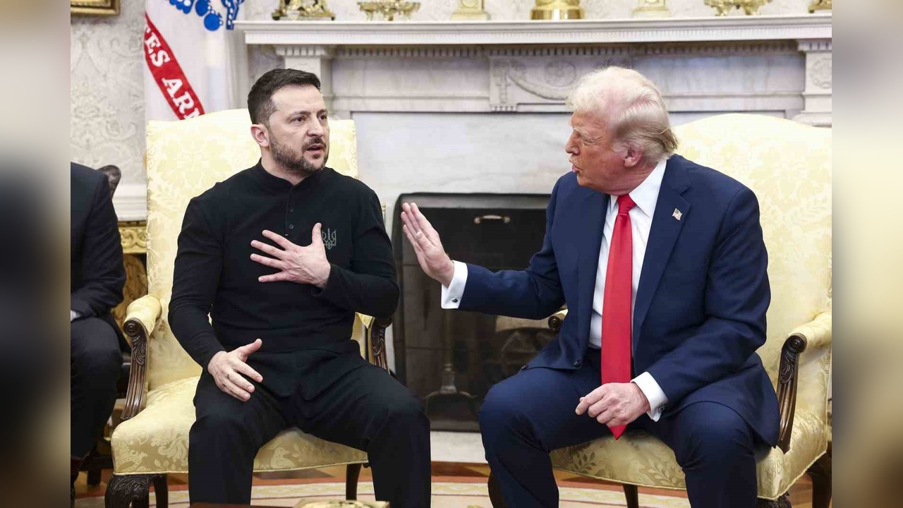 Trump ve Zelenskiy, Beyaz Saray'da İlk Görüşmelerini Gerçekleştirdi